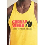 Débardeur Classic Gorilla Wear homme - Jaune - visuel officiel 4
