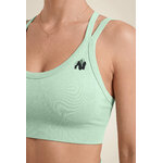 Brassière Whitney Seamless Gorilla Wear femme - Vert - visuel officiel 4