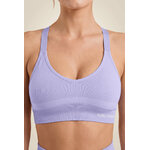 Brassière Selah Seamless Gorilla Wear femme - Lilas - visuel officiel 4