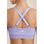 Brassière Selah Seamless Gorilla Wear femme - Lilas - visuel officiel 5