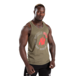 Débardeur Lafayette Gorilla Wear homme - Vert kaki