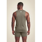 Débardeur Broxton Gorilla Wear homme - Vert kaki 2