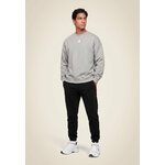 Sweat oversize Leeds Gorilla Wear homme - Gris clair chiné, vue 3