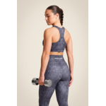 Brassière zippée Camilla Gorilla Wear femme - Bleu denim, vue 2