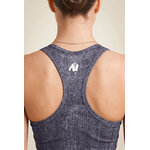 Brassière zippée Camilla Gorilla Wear femme - Bleu denim, vue 5