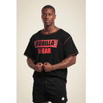 Haut de musculation Wallace Gorilla Wear homme - Noir/Rouge