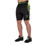 Short Shelby Gorilla Wear homme - Noir/Vert fluo, vue fabricant 1