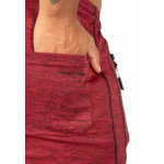 Short Wenden Track Gorilla Wear homme - Bordeaux 5