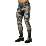 Collant de compression Franklin Gorilla Wear homme - Vert kaki