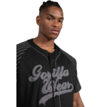 Maillot Baseball 82 Gorilla Wear homme - Noir 4