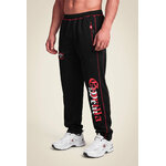 Pantalon mesh Marlow Gorilla Wear homme - Noir/Rouge, photographie 1