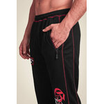Pantalon mesh Marlow Gorilla Wear homme - Noir/Rouge, photographie 4