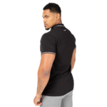 Polo Delano Gorilla Wear homme - Noir/Blanc, photographie 2