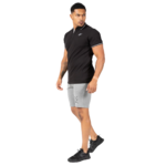 Polo Delano Gorilla Wear homme - Noir/Blanc, photographie 3
