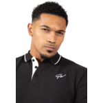Polo Delano Gorilla Wear homme - Noir/Blanc, photographie 4