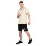 Polo Delano Gorilla Wear homme - Beige/Noir, photographie 3