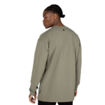 T-shirt manches longues oversize Boise Gorilla Wear homme - Vert kaki, photographie 2