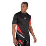 T-shirt Hornell Gorilla Wear homme - Noir/Rouge - photo officielle 1