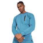 Sweat Newark Gorilla Wear homme - Bleu - photo officielle 1