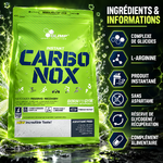 Olimp Carbo Nox - Poudre de 1 kg ingredients