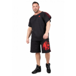 Short Old School Buffalo Gorilla Wear - Noir/Rouge vue 3