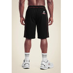 Short mesh Marlow Gorilla Wear homme - Noir/Rouge, vue 2