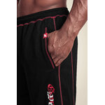 Short mesh Marlow Gorilla Wear homme - Noir/Rouge, vue 3