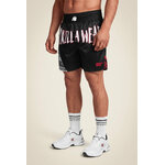 Short de boxe Clayton Gorilla Wear - Noir/Rouge, vue 1