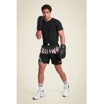 Short de boxe Clayton Gorilla Wear - Noir/Rouge, vue 3