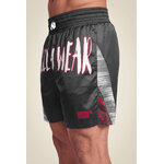 Short de boxe Clayton Gorilla Wear - Noir/Rouge, vue 4