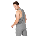 Débardeur Cisco Drop Armhole Gorilla Wear - Gris/Noir vue 2