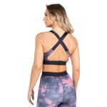 Brassière Colby Gorilla Wear femme - Gris/Rose - vue 2