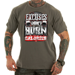 EXCUSES-DONT-BURN-CALORIES-M4E-motivational-t-shirt-grey