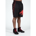 buffalo-workout-shorts-black-red