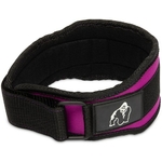 women-s-lifting-belt-zwart-paars-detail