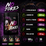 Peak No Jokes 600 g avec citrulline malate, arginine, tyrosine et caféine pour énergie, focus et pump