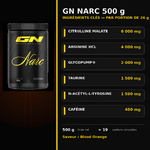GN NARC ingrédients et dosages