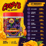 Crazy 8 ingrédients et dosages