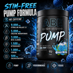 ABE Pump Blue Razz ingrédients clés
