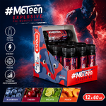 DY Nutrition M6Teen Explosive shots pre-workout Blueberry Cherry Mojito et Peach