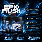 Epic Rush ingrédients focus