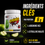 MST Amino Pump pomme verte ingrédients et dosages