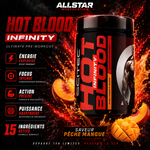 Hot Blood Infinity ingrédients et dosages