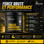 Dedicated True Power – Peak ATP, AmentoPump, AstraGin et BioPerine