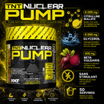 NXT Nutrition TNT Nuclear Pump 500 g citrulline glycérol betterave
