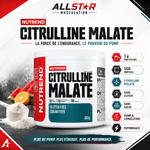 Nutrend Citrulline Malate 300 g pour pre-workout maison