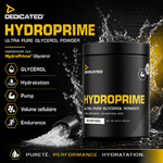 Dedicated HydroPrime glycérol micronisé 40 portions