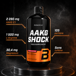AAKG Shock 2280 mg AAKG 1500 mg arginine