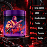 The Butcher 425 g bêta-alanine AAKG citrulline caféine