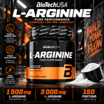 BioTech L-Arginine 1500 mg par portion
